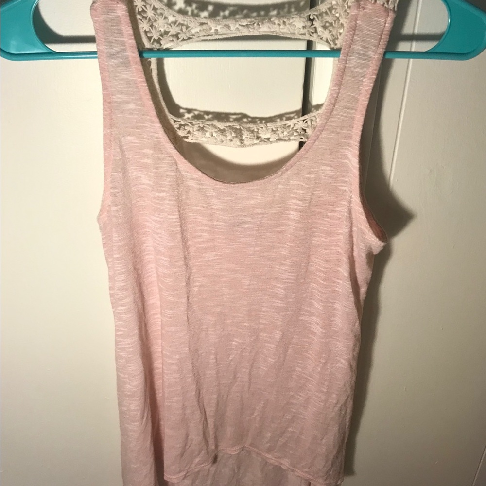 High-low tank top